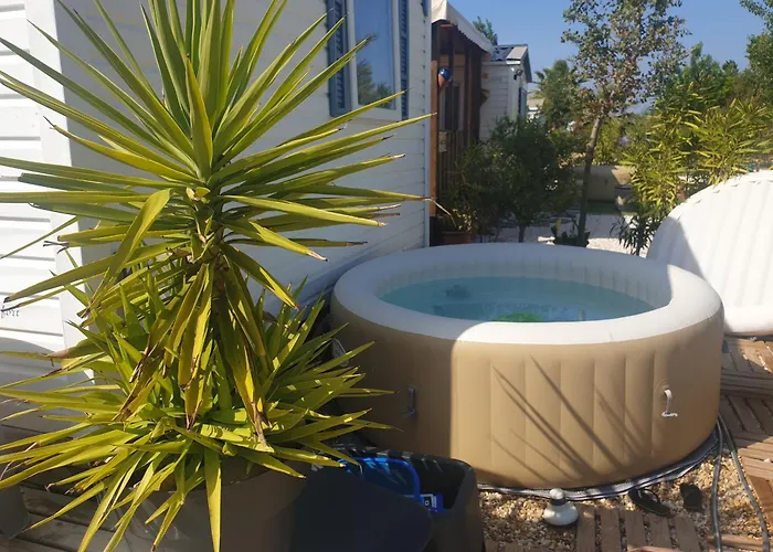 Mobil Home, Jacuzzi, Vélos, Barbecue Et Et à 300m Camping Hyères