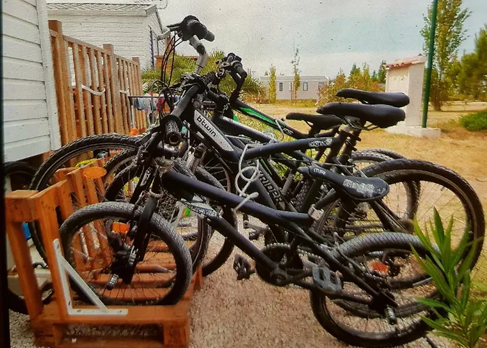 Camping Mobil Home, Jacuzzi, Vélos, Barbecue Et Et à 300m Hyères
