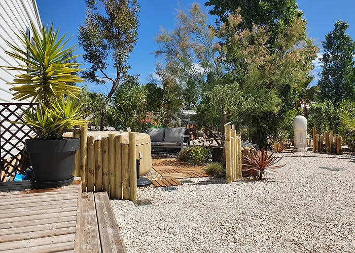 Mobil Home, Jacuzzi, Vélos, Barbecue Et Et à 300m * Hyères